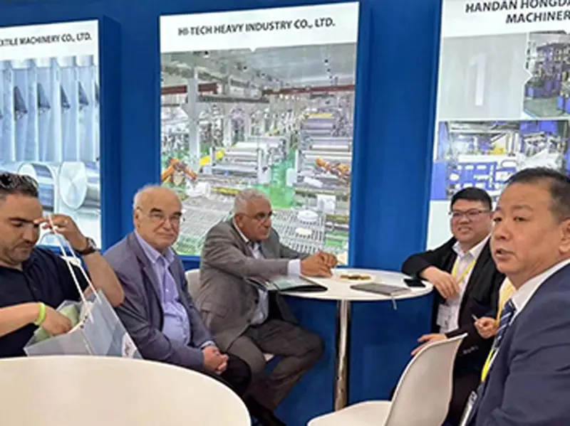 Itma2023 | chemical fiber equipments appear at the 19th international textile machinery exhibition (handan)