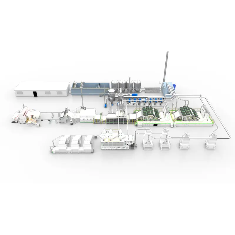 High-Speed Direct Spunlace Nonwoven Line